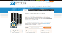 Desktop Screenshot of adhosting.nl